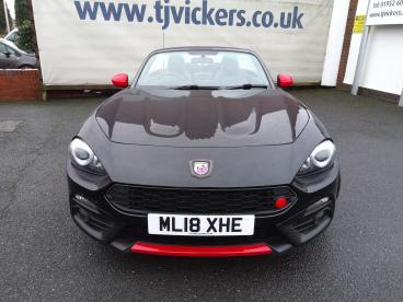 SPOTICAR Abarth 124 Spider 1.4 Multiair Auto Euro 6 2dr Used Car - Saloon Petrol Black - Telford - 1200576632_4