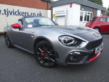 SPOTICAR Abarth 124 Spider 1.4 Multiair Auto Euro 6 2dr Used Car - Saloon Petrol Grey - Telford - 1200618482_1