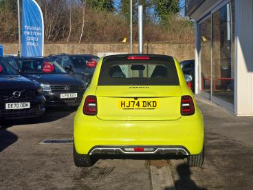 SPOTICAR Abarth 500e 500 E 42kwh Turismo Auto 2dr Used Car - Saloon Electric Green - Salisbury - 500531034_4