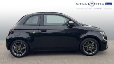 SPOTICAR Abarth 500e 500 E 42kwh Auto 2dr Used Car - Saloon Electric Black - Sale - 1200562355_2