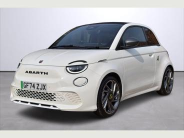 SPOTICAR Abarth 500e 500 E 42kwh Auto 2dr Used Car - Saloon Electric White - Uckfield - 1200624878_5