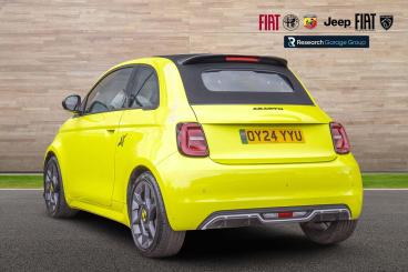 SPOTICAR Abarth 500e 500 E 42kwh Auto 2dr Used Car - Saloon Electric Green - Nuneaton - 1200638012_5