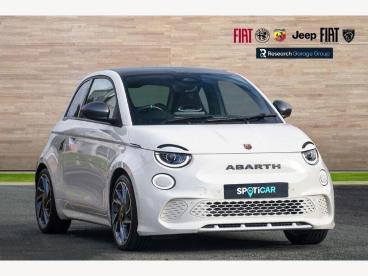 SPOTICAR Abarth 500e 42kwh Turismo Auto 3dr Used Car - Saloon Electric White - Nuneaton - 1200549855_1
