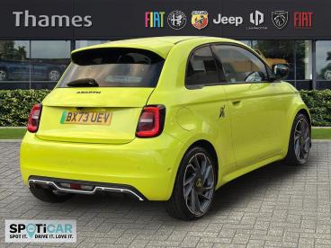 SPOTICAR Abarth 500e 42kwh Auto 3dr Used Car - Saloon Electric Green - Slough - 1200557707_3
