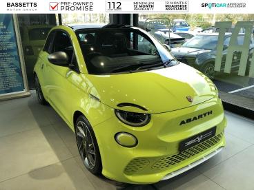 SPOTICAR Abarth 500e 42kwh Scorpionissima Auto 3dr Used Car - Saloon Electric Green - Swansea - 1200564341_1