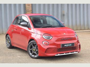 SPOTICAR Abarth 500e 42kwh Auto 3dr Used Car - Saloon Electric Red - Pulborough - 1200572946_1