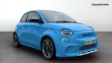 SPOTICAR Abarth 500e 42kwh Scorpionissima Auto 3dr Used Car - Saloon Electric Blue - Canterbury - 1200576271_1