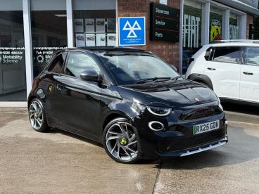 SPOTICAR Abarth 500e 42kwh Turismo Auto 3dr Used Car - Saloon Electric Black - Warwick - 1200612974_1