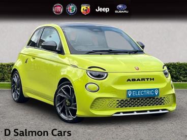 SPOTICAR Abarth 500e 42kwh Turismo Auto 3dr Used Car - Saloon Electric Green - Colchester - 1200620952_1
