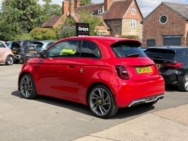 SPOTICAR Abarth 500e 42kwh Turismo Auto 3dr Used Car - Saloon Electric Red - Warwick - 1200621283_2