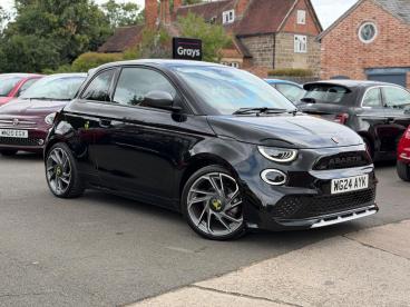 SPOTICAR Abarth 500e 42kwh Turismo Auto 3dr Used Car - Saloon Electric Black - Warwick - 1200621284_1