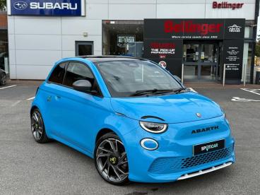 SPOTICAR Abarth 500e 42kwh Turismo Auto 3dr Used Car - Saloon Electric Blue - Wantage - 1200624862_1