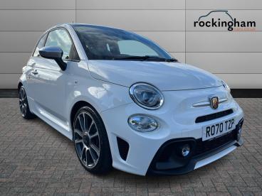 SPOTICAR Abarth 595 1.4 T-jet Turismo 70th Auto Euro 6 3dr Used Car - City Car Petrol White - Corby - 1200555073_1
