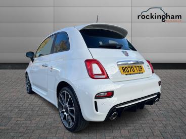 SPOTICAR Abarth 595 1.4 T-jet Turismo 70th Auto Euro 6 3dr Used Car - City Car Petrol White - Corby - 1200555073_3