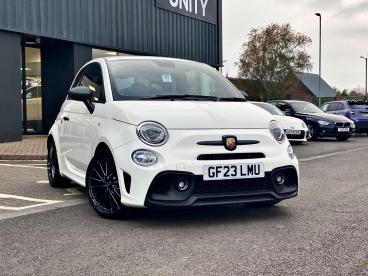 SPOTICAR Abarth 595 1.4 T-jet Euro 6 3dr Used Car - City Car Petrol White - Cheltenham - 1200555901_1