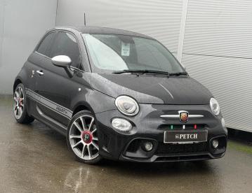 SPOTICAR Abarth 595 1.4 T-jet Turismo 70th Euro 6 3dr Used Car - City Car Petrol Black - Darlington - 1200567997_1