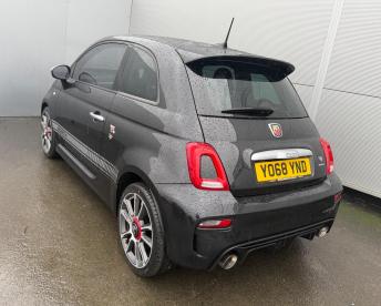 SPOTICAR Abarth 595 1.4 T-jet Turismo 70th Euro 6 3dr Used Car - City Car Petrol Black - Darlington - 1200567997_3