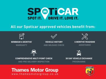 SPOTICAR Abarth 595 1.4 T-jet F595 Pista Auto Euro 6 3dr Used Car - City Car Petrol Black - Slough - 1200571150_4