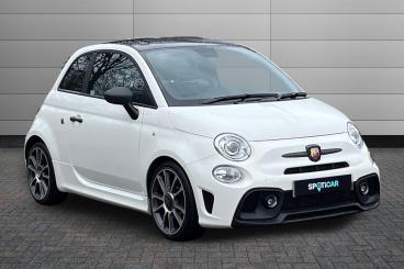 SPOTICAR Abarth 595 1.4 T-jet Turismo Euro 6 3dr Used Car - City Car Petrol White - Peterborough - 1200578998_1