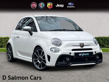 SPOTICAR Abarth 595 1.4 T-jet Turismo Euro 6 3dr Used Car - City Car Petrol White - Colchester - 1200579041_1