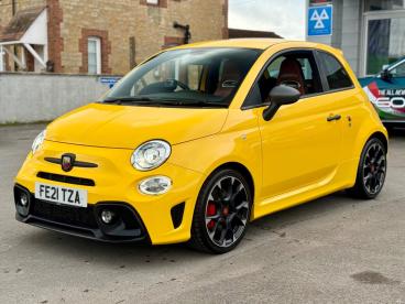SPOTICAR Abarth 595 1.4 T-jet Competizione 70th Euro 6 3dr Used Car - City Car Petrol Yellow - Chippenham - 1200579148_3