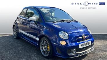 SPOTICAR Abarth 595 1.4 T-jet Competizione Auto Euro 6 3dr Used Car - City Car Petrol Blue - Godalming - 1200582301_1