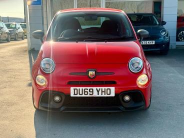 SPOTICAR Abarth 595 1.4 T-jet Competizione 70th Euro 6 3dr Used Car - City Car Petrol Red - Chippenham - 1200585901_2