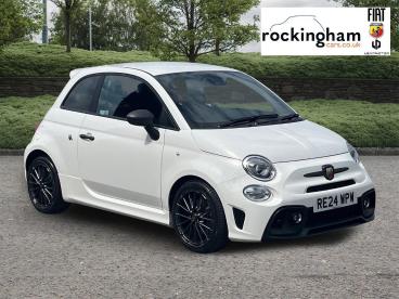 SPOTICAR Abarth 595 1.4 T-jet Euro 6 3dr Used Car - City Car Petrol White - Corby - 1200595303_1