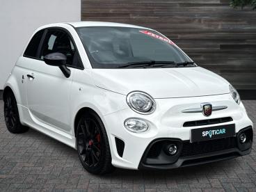 SPOTICAR Abarth 595 1.4 T-jet F595 Pista Euro 6 3dr Used Car - City Car Petrol White - Swindon - 1200614035_1