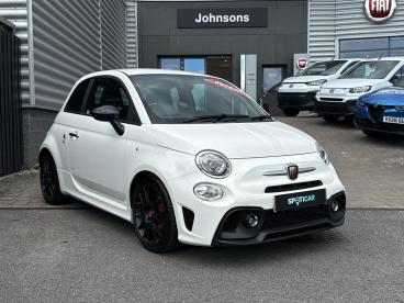 SPOTICAR Abarth 595 1.4 T-jet F595 Pista Euro 6 3dr Used Car - City Car Petrol White - Swindon - 1200614035_2