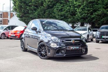 SPOTICAR Abarth 595 1.4 T-jet F595 Pista Euro 6 3dr Used Car - City Car Petrol Black - Hinckley - 1200623914_1