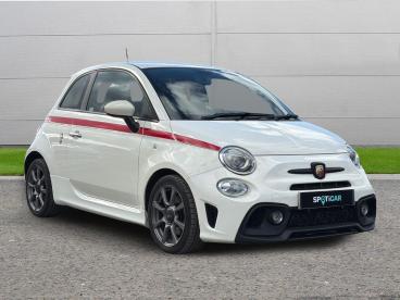 SPOTICAR Abarth 595 1.4 T-jet Euro 6 3dr Used Car - City Car Petrol White - Selby - 1200637186_1