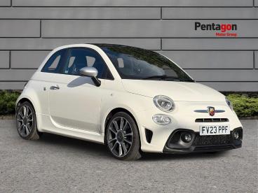 SPOTICAR Abarth 595 1.4 T-jet Turismo Euro 6 3dr Used Car - City Car Petrol White - Lincoln - 1200640200_1