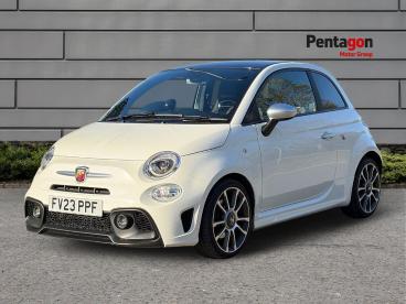 SPOTICAR Abarth 595 1.4 T-jet Turismo Euro 6 3dr Used Car - City Car Petrol White - Lincoln - 1200640200_3