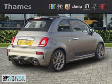SPOTICAR Abarth 595c 1.4 T-jet Turismo 70th Cabrio Auto Euro 6 2dr Used Car - Convertible Petrol Grey - Slough - 1200551029_3