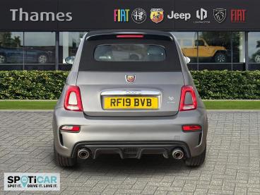 SPOTICAR Abarth 595c 1.4 T-jet Turismo 70th Cabrio Auto Euro 6 2dr Used Car - Convertible Petrol Grey - Slough - 1200551029_5