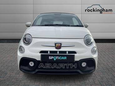 SPOTICAR Abarth 595c 1.4 T-jet F595 Pista Cabrio Euro 6 2dr Used Car - Convertible Petrol White - Corby - 1200555865_2