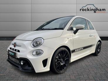 SPOTICAR Abarth 595c 1.4 T-jet F595 Pista Cabrio Euro 6 2dr Used Car - Convertible Petrol White - Corby - 1200555865_3