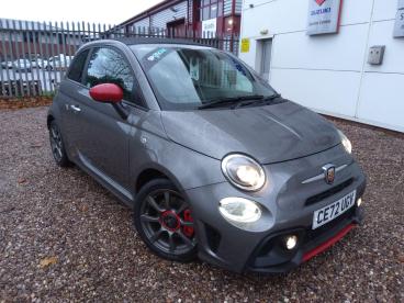 SPOTICAR Abarth 595c 1.4 T-jet Cabrio Euro 6 2dr Used Car - Convertible Petrol Grey - Shrewsbury - 1200561376_1