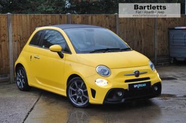 SPOTICAR Abarth 595c 1.4 T-jet 70th Cabrio Euro 6 2dr Used Car - Convertible Petrol Yellow - St Leonards On Sea - 1200562944_1