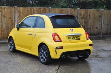 SPOTICAR Abarth 595c 1.4 T-jet 70th Cabrio Euro 6 2dr Used Car - Convertible Petrol Yellow - St Leonards On Sea - 1200562944_4