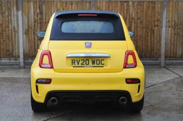 SPOTICAR Abarth 595c 1.4 T-jet 70th Cabrio Euro 6 2dr Used Car - Convertible Petrol Yellow - St Leonards On Sea - 1200562944_5