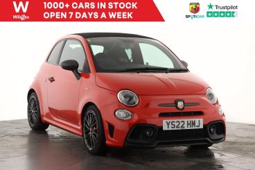 SPOTICAR Abarth 595c 1.4 T-jet Competizione Cabrio Euro 6 2dr Used Car - Convertible Petrol Red - Epsom - 1200563457_1