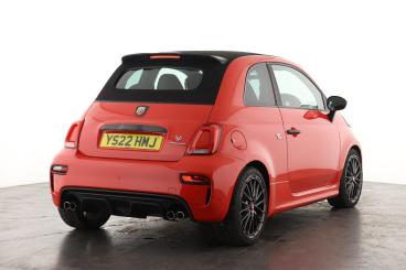 SPOTICAR Abarth 595c 1.4 T-jet Competizione Cabrio Euro 6 2dr Used Car - Convertible Petrol Red - Epsom - 1200563457_3