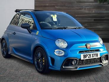 SPOTICAR Abarth 595c 1.4 T-jet Competizione 70th Cabrio Euro 6 2dr Used Car - Convertible Petrol Blue - Swindon - 1200575994_1