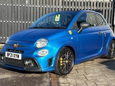 SPOTICAR Abarth 595c 1.4 T-jet Competizione 70th Cabrio Euro 6 2dr Used Car - Convertible Petrol Blue - Swindon - 1200575994_5
