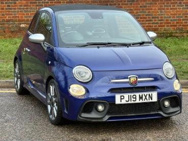 SPOTICAR Abarth 595c 1.4 T-jet Turismo 70th Cabrio Euro 6 2dr Used Car - Convertible Petrol Blue - Hemel Hempstead - 1200577489_1