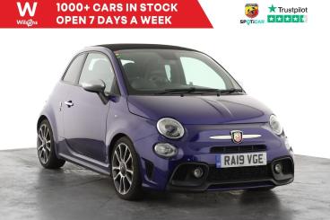 SPOTICAR Abarth 595c 1.4 T-jet Turismo 70th Cabrio Euro 6 2dr Used Car - Convertible Petrol Blue - Epsom - 1200578614_1