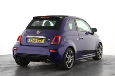 SPOTICAR Abarth 595c 1.4 T-jet Turismo 70th Cabrio Euro 6 2dr Used Car - Convertible Petrol Blue - Epsom - 1200578614_3