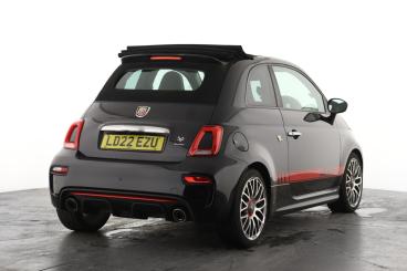 SPOTICAR Abarth 595c 1.4 T-jet Turismo Cabrio Euro 6 2dr Used Car - Convertible Petrol Black - Epsom - 1200579113_3